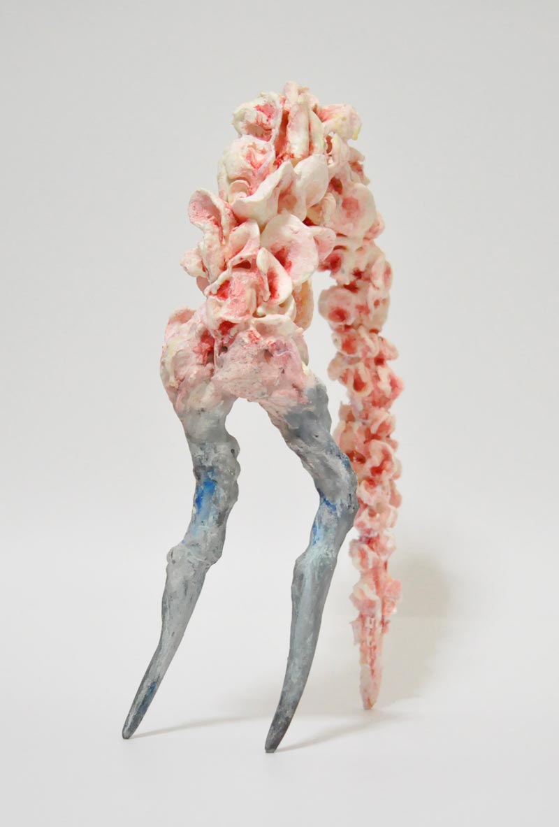 Tomb, 2013, Epoxy Adhesives and Oil on Clay, 15.74 x 8.26 x 5.11 in. / 40 x 21 x 13 cm [#SS13SC014]